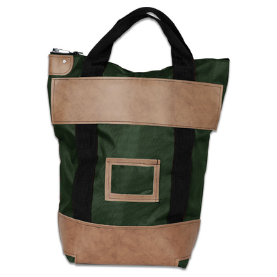 1000D ナイロン ロッキング 耐涙 バッグ ファイル バッグ 宅配 バッグ - 16W × 18H × 7D - オーダーメイド