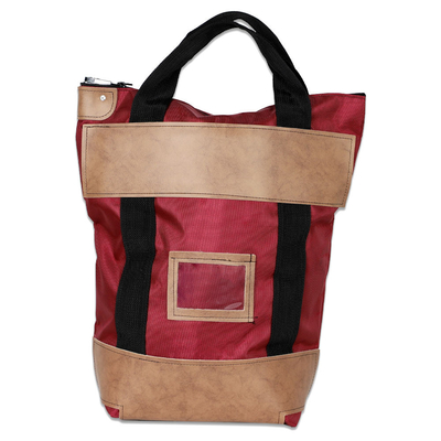 1000D ナイロン ロッキング 耐涙 バッグ ファイル バッグ 宅配 バッグ - 16W × 18H × 7D - オーダーメイド