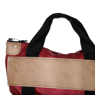 1000D ナイロン ロッキング 耐涙 バッグ ファイル バッグ 宅配 バッグ - 16W × 18H × 7D - オーダーメイド