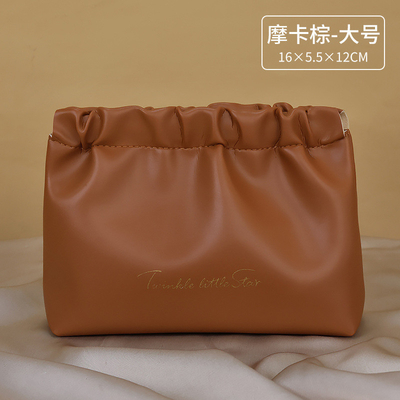 PU リップスティック 貯蔵袋 手をつないで 月経タオル袋 リップスティック 交換クリーム メイクアップ バッグ 旅行 トイレットリー バッグ