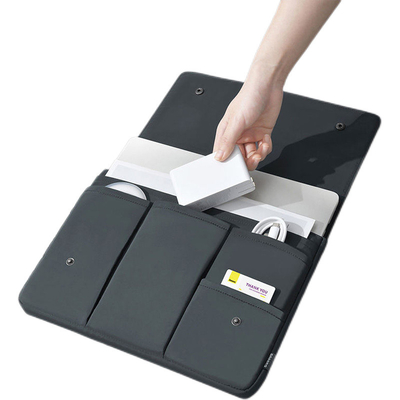 ラップトップ インナーバッグ マルチレイヤー ハンドハンド iPad 収納バッグ 防水 クラムシェル パソコン バッグ 13 &quot;〜 16&quot;