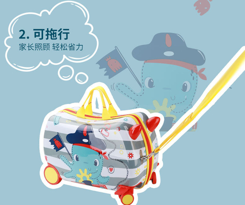 子供のための多機能のトランクボックス 新しい乗車スーツケース 多輪漫画 赤ちゃんスーツケース 乗車