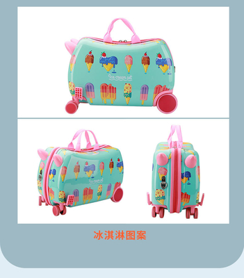 子供のための多機能のトランクボックス 新しい乗車スーツケース 多輪漫画 赤ちゃんスーツケース 乗車