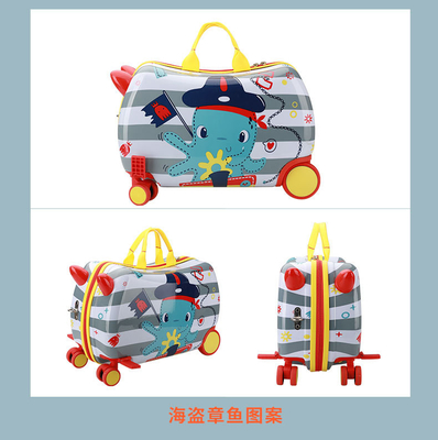 子供のための多機能のトランクボックス 新しい乗車スーツケース 多輪漫画 赤ちゃんスーツケース 乗車