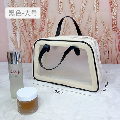 大容量 乾燥と湿度の分離 メイクバッグ 女性用ポータブル化粧品 貯蔵バッグ 2024 新しいトイレットペーグ 旅行バッグ