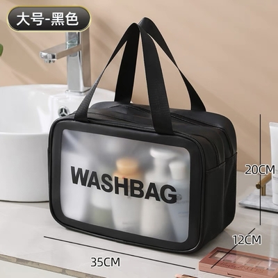 大容量 乾燥と湿度の分離 メイクバッグ 女性用ポータブル化粧品 貯蔵バッグ 2024 新しいトイレットペーグ 旅行バッグ