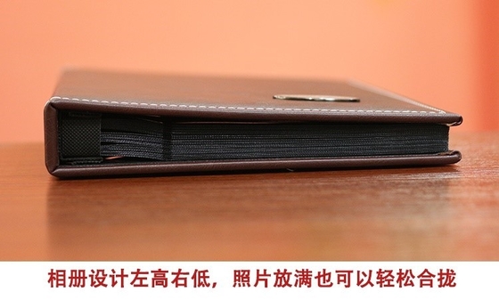 皮 6 &quot;写真アルバム 家族のアルバム 240 ビジネスオフィス フォトアルバム バッグアルバム