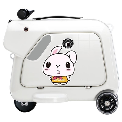 子供の電動スーツケース 自転車用スーツケース 棒を引っ張る ブルートゥース音楽 ボードケース