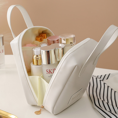 MAKEUP BAG 2023 NEW ポータブル 大容量 防水 旅行 ポータブル トイレットリとケア 収納袋