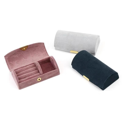 新品 高級 ベルベット 宝石箱 リング ブレスレット ネックレス 収納箱 旅行 小型 携帯 宝石