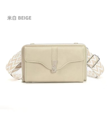 女性用バッグ 2023年秋冬 新品 女性用シングルショルダークロスボディ バッグ ブロードバンド 携帯電話 バッグ 大容量 S