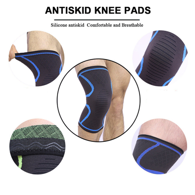 新品 ニットナイロン スポーツ 男女のための膝蓋 秋と冬 バドミントン ランニング フィットネス 膝蓋 外装