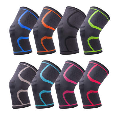 新品 ニットナイロン スポーツ 男女のための膝蓋 秋と冬 バドミントン ランニング フィットネス 膝蓋 外装