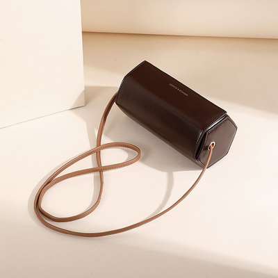 2024 NEW SIMPLE FASHION 小さなバッグ ネットワーク レッド すべて シングルショルダー 横身 女性バッグ ファッション ナイキシリンダーバッグ