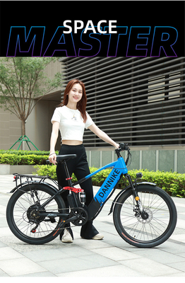 電気 新型電気自転車 マウンテンバイク 大人向け レトロオフロード 変速ブースター 電動自転車