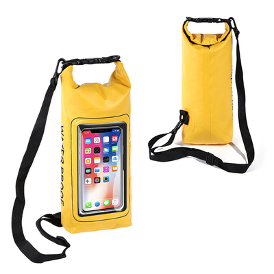 防水バッグ 新品 2L 防水バッグ PVC 防水バッグ 2イン1 携帯電話 防水バッグ