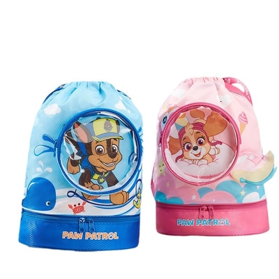 子供の防水水泳袋 乾燥した水分分離 バックパック 新品 ウーフ チーム ブランド 泳ぎ具