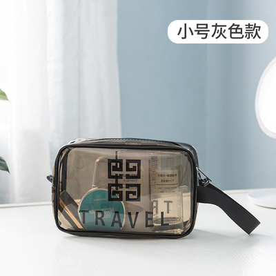 透明な PVC 収納袋 ポータブル インターネット 名人 ポータブル 防水 トイレットリー バッグ 化粧品 多機能型 大型
