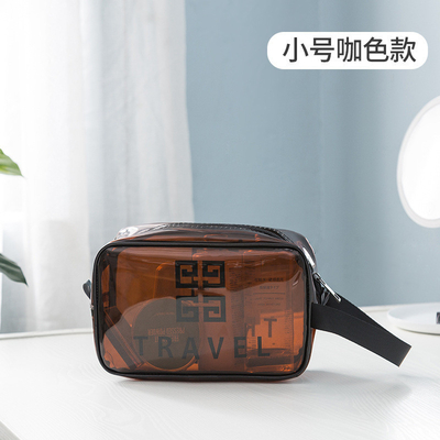 透明な PVC 収納袋 ポータブル インターネット 名人 ポータブル 防水 トイレットリー バッグ 化粧品 多機能型 大型