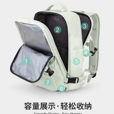 シンプルな旅行 バックパック 女性用大容量 大軽量 多機能の荷物 バックパック 短時間旅行 貧しい旅行