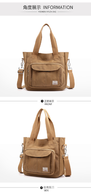 2024 NEW ATMOSPHERIC MOMMY BAG 大容量 シングルショルダー ハンドクロスボディバッグ ナイロンファブリック カジュアル 女性ショルダー