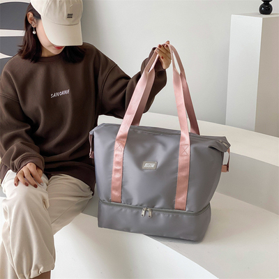 キャンバス トーテ バッグ ストリート ファッション 大容量 肩バッグ 男性と女性のクラス クロスボディ バッグ 布袋 バッグ