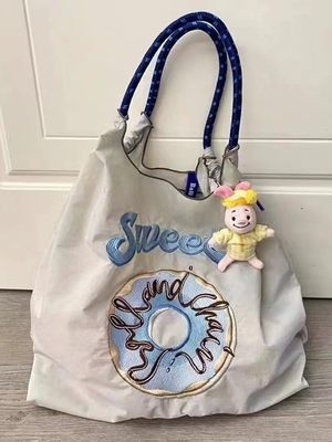 刺身 リサイクルバッグ 買い物バッグ ナイロン ハンド・ビル・ショルダー 横身バッグ 女性用