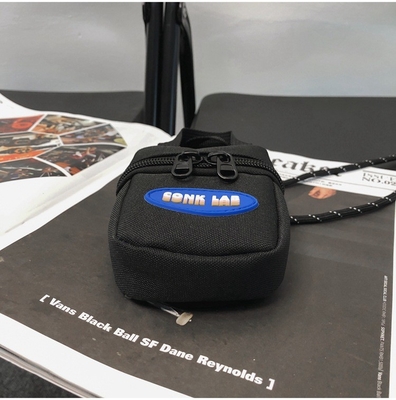 イヤホンバッグ ハンガリング ネック ミニコインバッグ カードバッグ キーバッグ クロスボディバッグ 男性用ファッションバッグ 装飾用小型ハンガリングバッグ