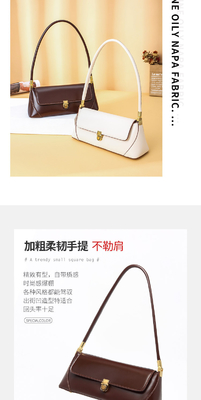 2024 NEW TRENDY レトロ ハンドバッグ ファッション ショルダー バッグ バグエット バッグ 女性 バッグ