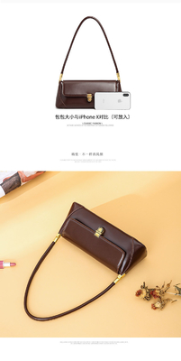 2024 NEW TRENDY レトロ ハンドバッグ ファッション ショルダー バッグ バグエット バッグ 女性 バッグ