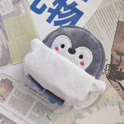 ステキなステキなペンギュン コイン財布 ポート レッドエンベロップ データライン バッグ コインバッグ