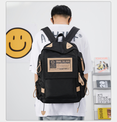 男 バックパック 女大学生 シンプルなデザイン 感覚 コンピュータバッグ スクールバッグ