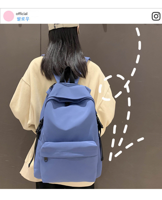 男 バックパック 女大学生 シンプルなデザイン 感覚 コンピュータバッグ スクールバッグ