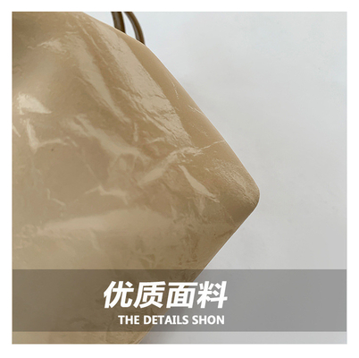 2024 NEW FASHION NICHE DESIGN 春/夏 クロスボディ バッグ シニア センセ プレート バケット バッグ