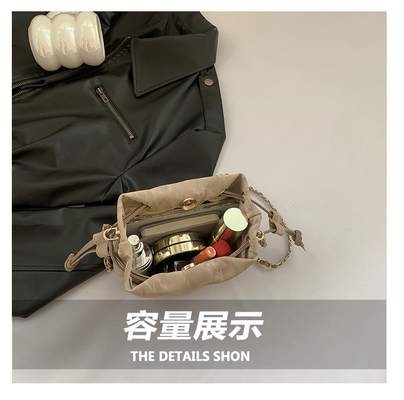 2024 NEW FASHION NICHE DESIGN 春/夏 クロスボディ バッグ シニア センセ プレート バケット バッグ