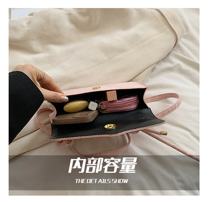 高級ハンドバッグ 女性 トレンド 新ファッション デザインなし ハンド 荷物 肩バッグ 全質感 横身バッグ