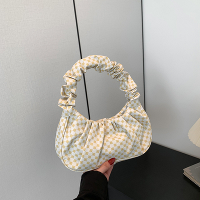 女性用バッグ トレンド 新しいトレンド INS トレンド オールインワン 肩バッグ 春と夏 ファッション クラウド 折りたたみ バッグ