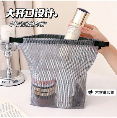 大容量 女性用 トート 旅行 ビーチ バッグ ジェリー バッグ 透明な網 荷物 買い物 バッグ