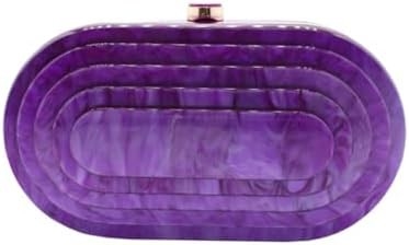 女性用 アクリル式 夕方 カップ ショルダー ショルダー クロスボディ バッグ グリッター マルブル バッグ ハンドバッグ