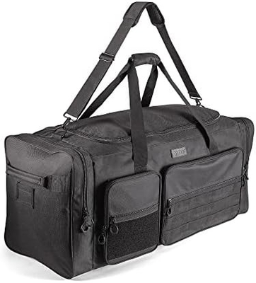 フィットドーム 130L 36&quot; 重量超大型 スポーツジム 旅行用 旅行用 デュッフル バッグ W/調整可能な肩帯 &amp; 7 コンパクト