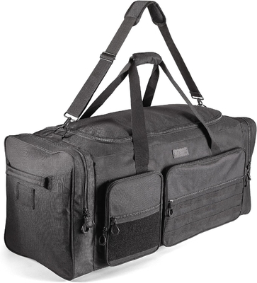 フィットドーム 130L 36&quot; 重量超大型 スポーツジム 旅行用 旅行用 デュッフル バッグ W/調整可能な肩帯 &amp; 7 コンパクト