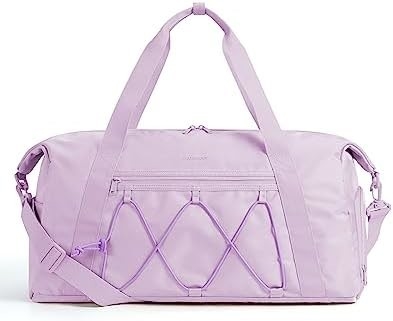 BAGSMART ジムバッグ 靴コンパートメントと濡れたポケット,軽量スポーツ旅行デュフェルバッグ,C TO STORE スポーツシューズ 水