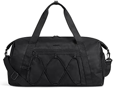 BAGSMART ジムバッグ 靴コンパートメントと濡れたポケット,軽量スポーツ旅行デュフェルバッグ,C TO STORE スポーツシューズ 水