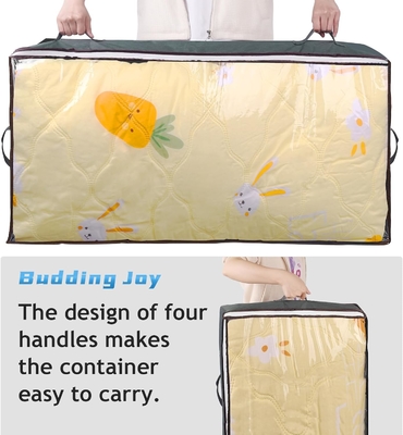 ブディングジョイ 90L 床の下収納容器,クローゼットオーガナイザーと収納箱,折りたたむベッドの下収納袋