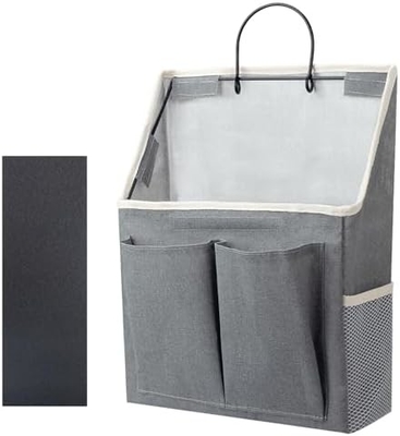 2 パック 壁にぶら下がるバッグ オーガナイザー バスケット 浴室 寝室 キッチン 寮 必須品