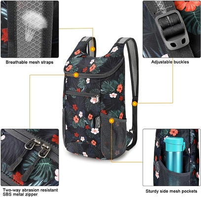 G4Free 旅行,キャンプ,スポーツ,サイクリング,男女用 小型11L折りたたみ可能な超軽量バックパック