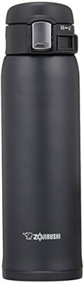 Zojirushi SM-SA60BA ステンレス・スチール バキューム・イソレーティング・カップ 1枚 (パック1枚) 黒 20オンス