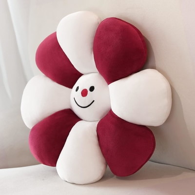 花の枕,花の形の投げ枕 クリスマスデコレーション 花の床枕,座席クッション,可愛い部屋の装飾&amp;プルーシュ