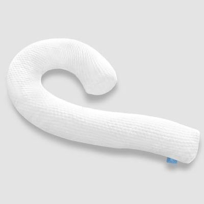 大人のための体枕 - 柔らかい長いベッドの枕 寝るための挿入 - 細かいメモリーフームと取り外す洗えるカバー