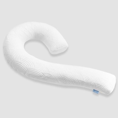 大人のための体枕 - 柔らかい長いベッドの枕 寝るための挿入 - 細かいメモリーフームと取り外す洗えるカバー